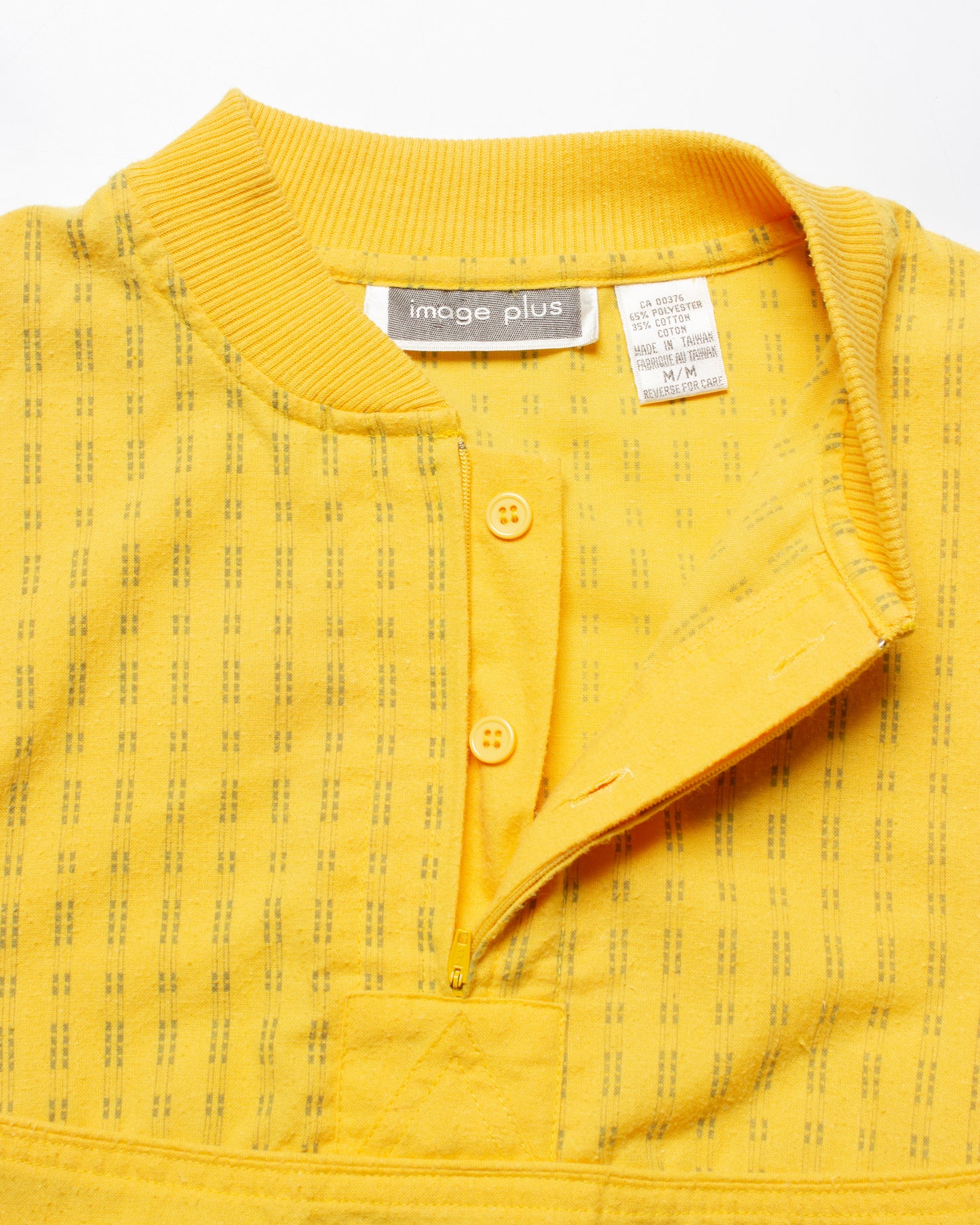 1980's Cotton Pullover with Double Closure (S)