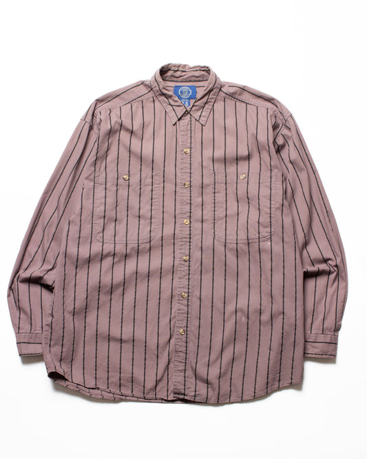 1990's GAP Striped Button Up (M)