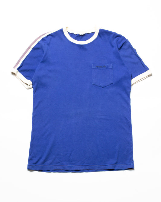 1970's Adidas Pocket Ringer Tee (M)