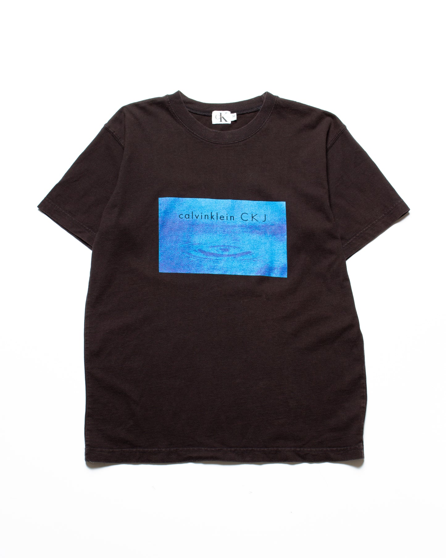1990's Calvin Klein Jeans Water Graphic Tee (M)