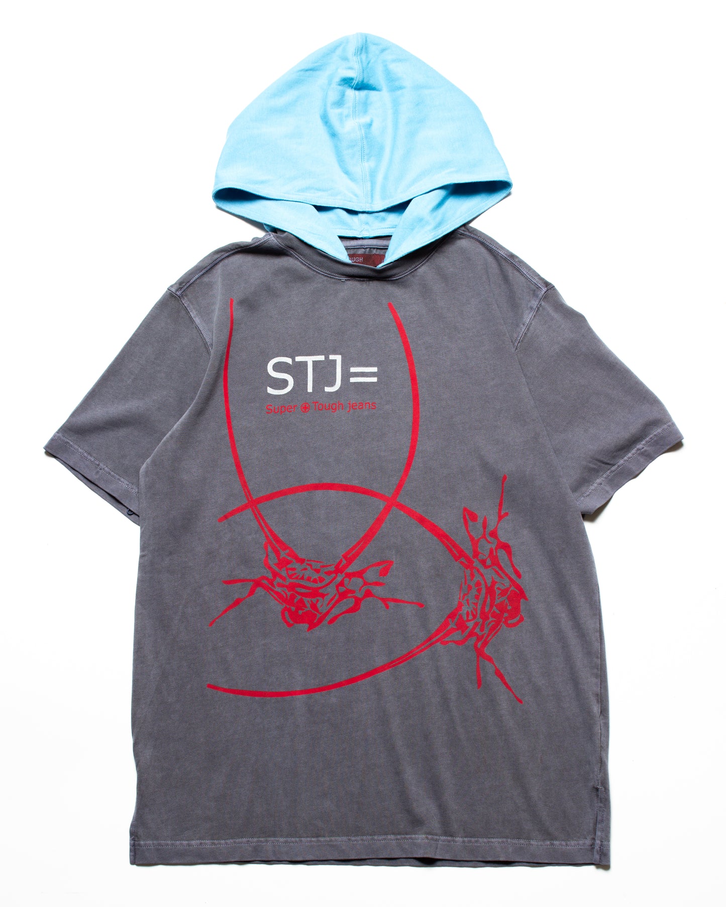 2000's Tough Jeans Hooded Tee (L)