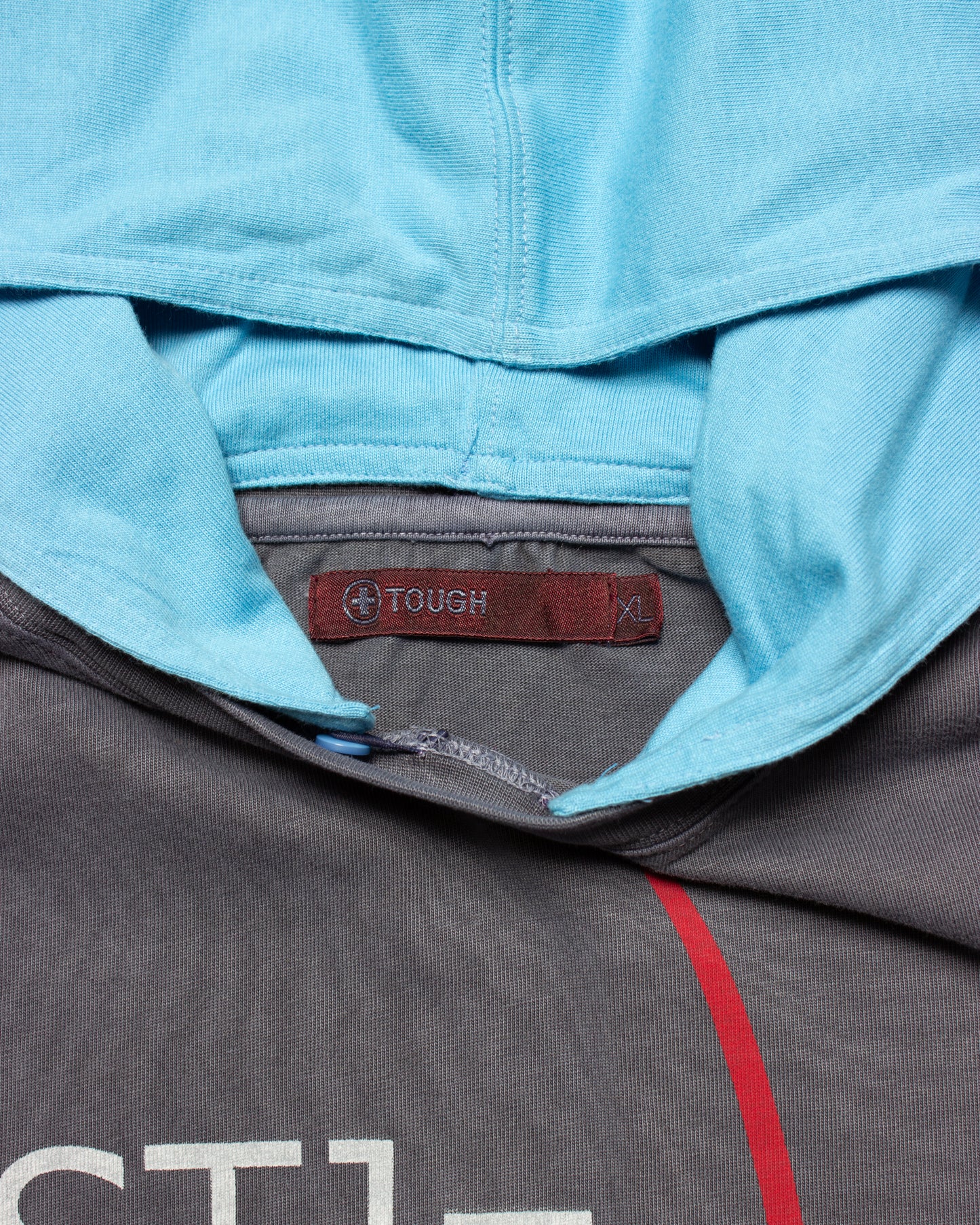 2000's Tough Jeans Hooded Tee (L)
