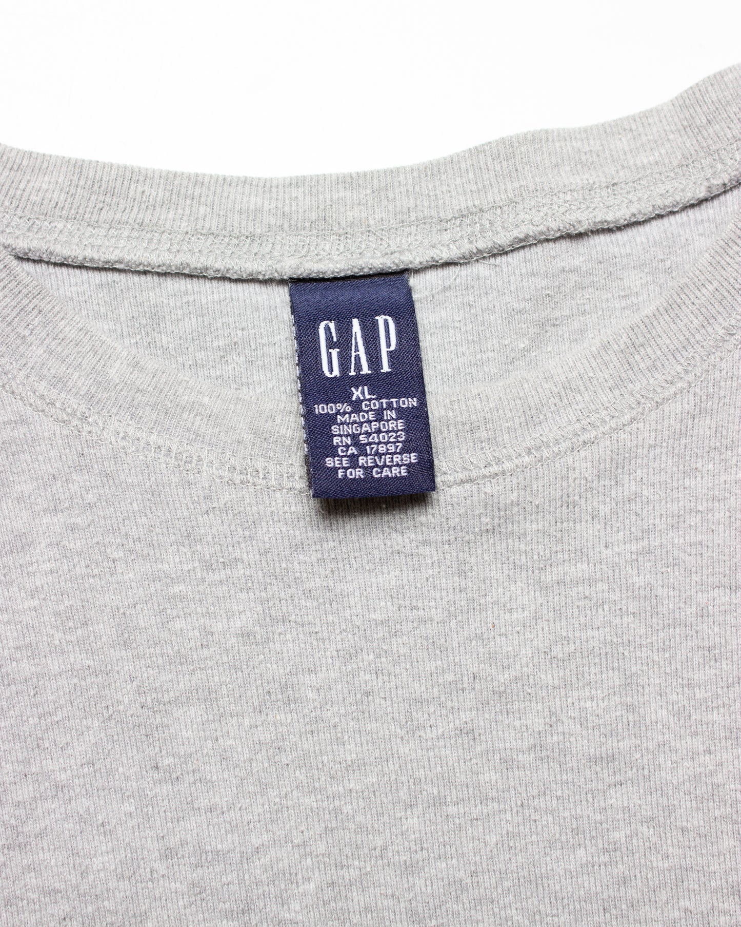 2000 GAP Blank Ribbed Tee (XL)