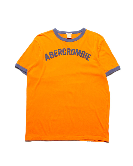 2000's Abercrombie Felted Logo Tee (L)