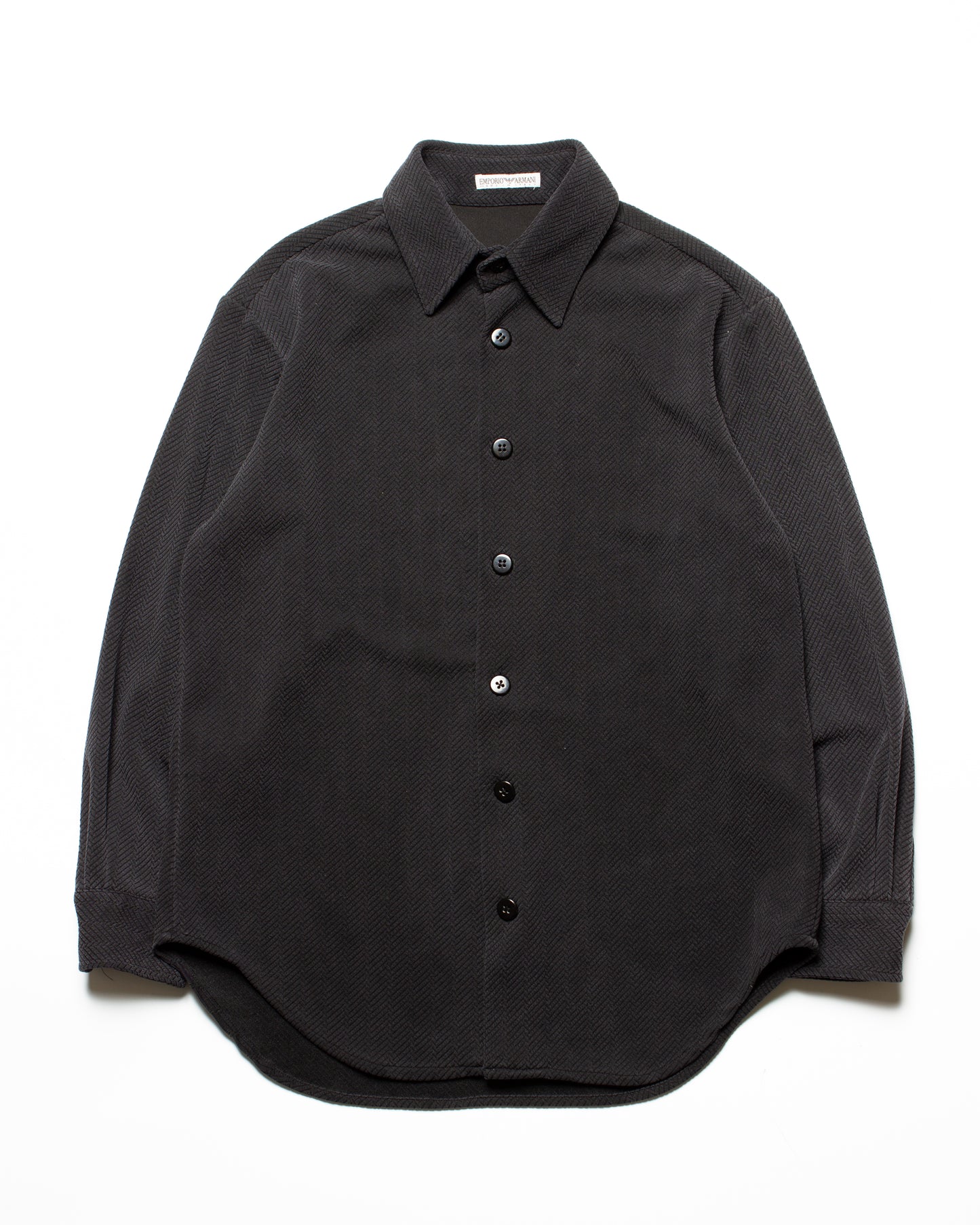 Vintage Emporio Armani Textured Shirt (M)