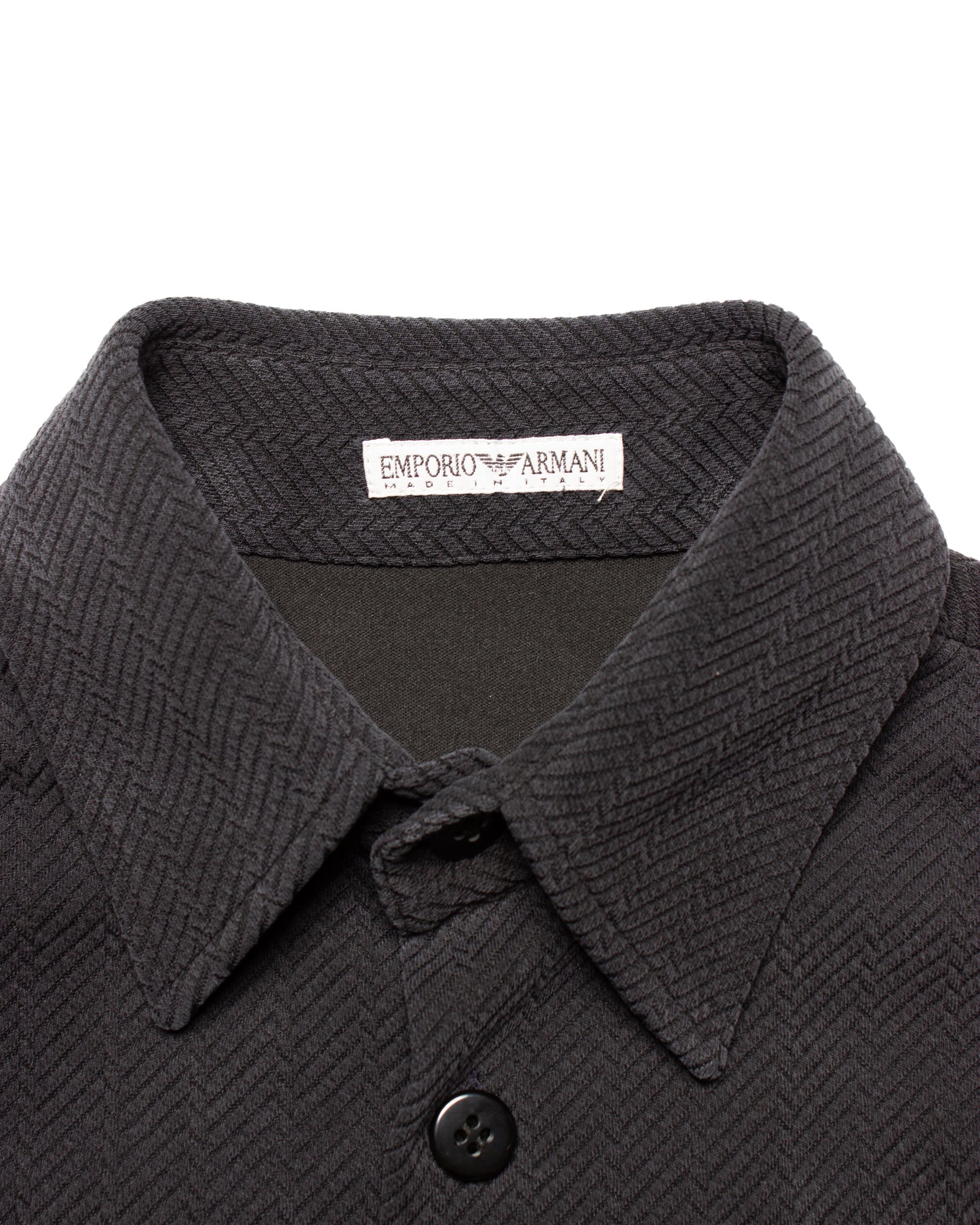 Vintage Emporio Armani Textured Shirt (M)
