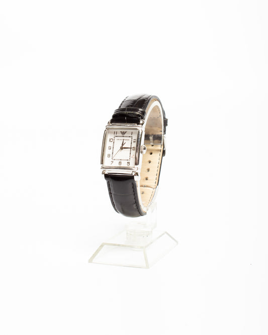 1990's Emporio Armani Tank Wristwatch
