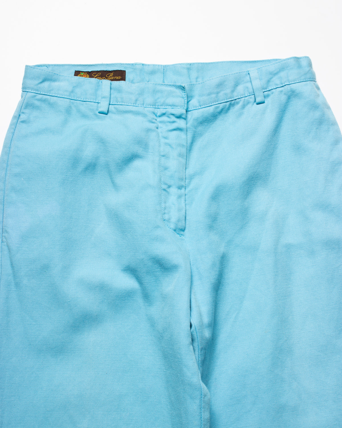 2000's Loro Piana Cotton Linen Blend Trousers (28)