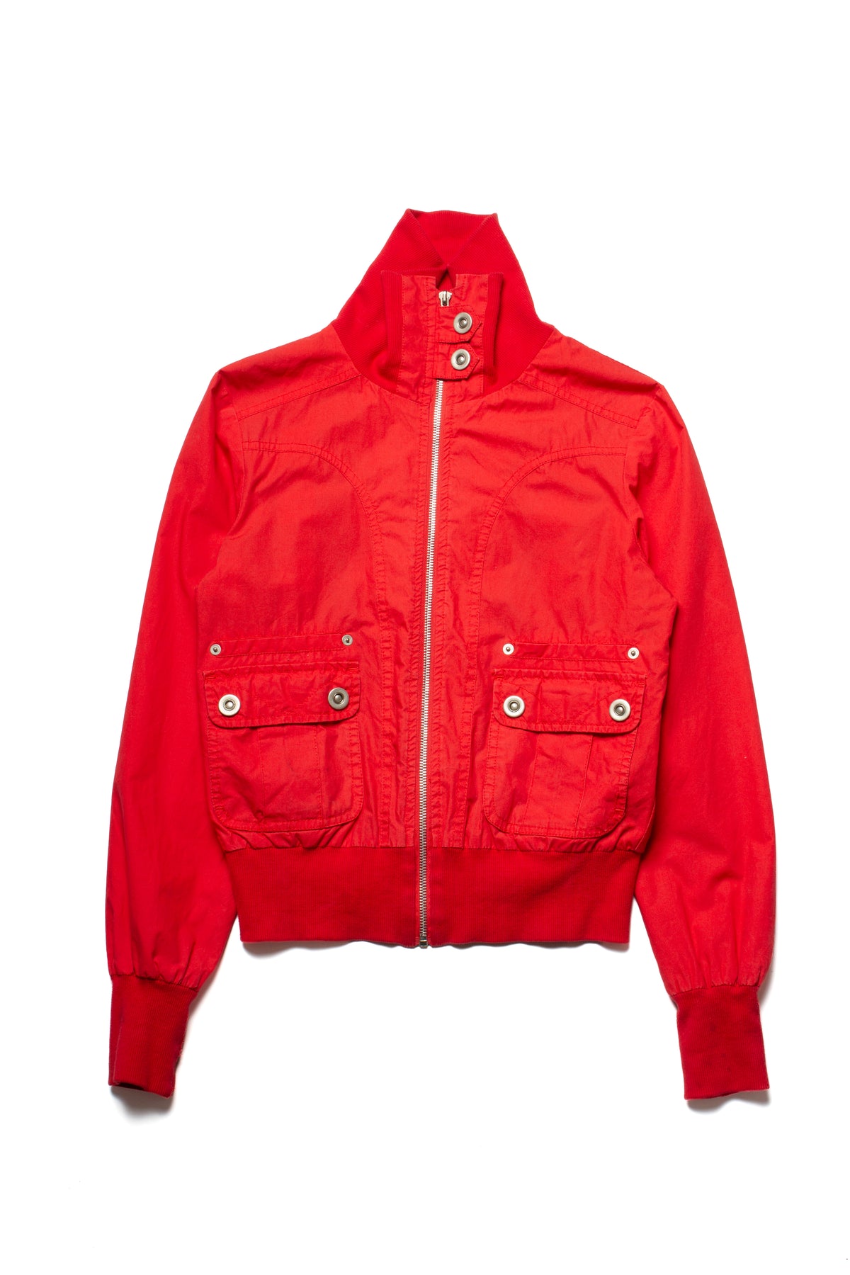 Y2K Armor Jeans Bomber (XS)