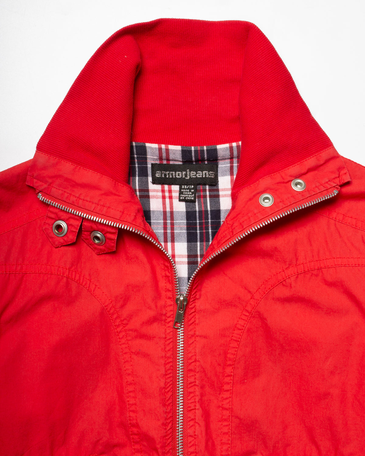 Y2K Armor Jeans Bomber (XS)