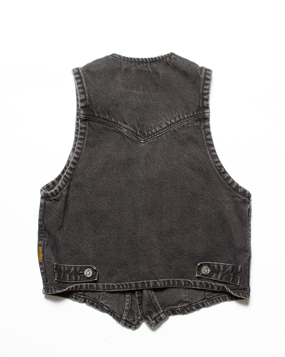 Vintage Armani Jeans Gold Label Denim Vest (S)