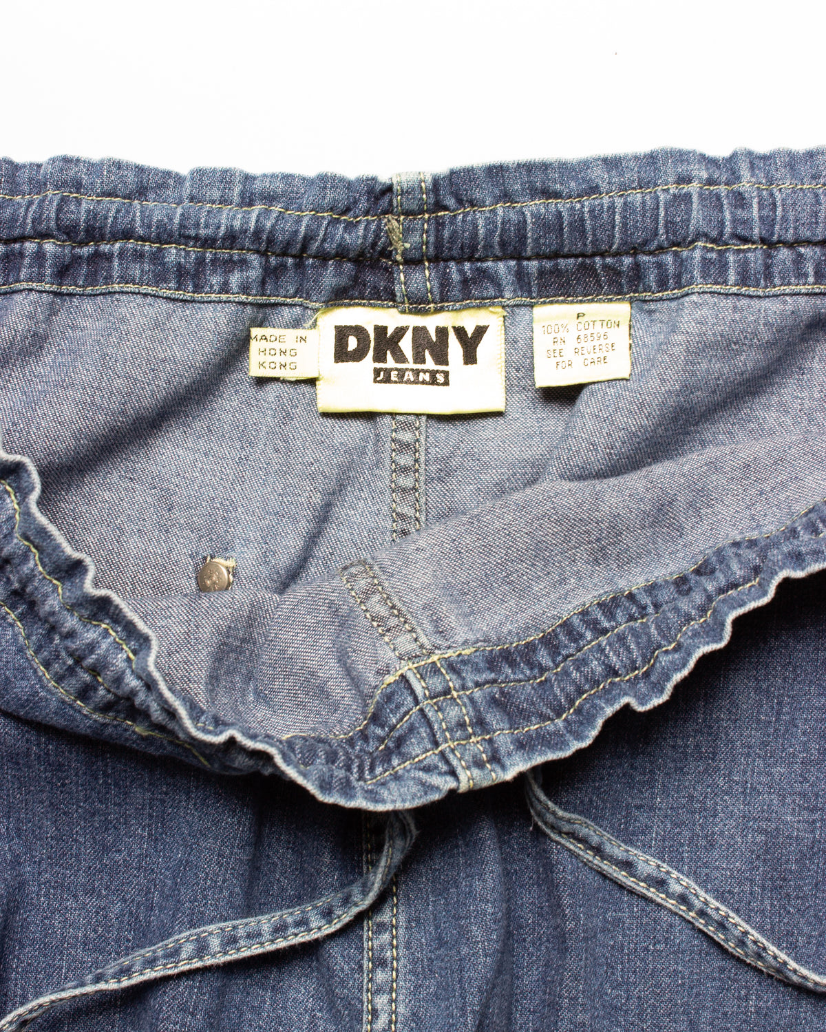 1990's DKNY Cinch Waist Denim (M)