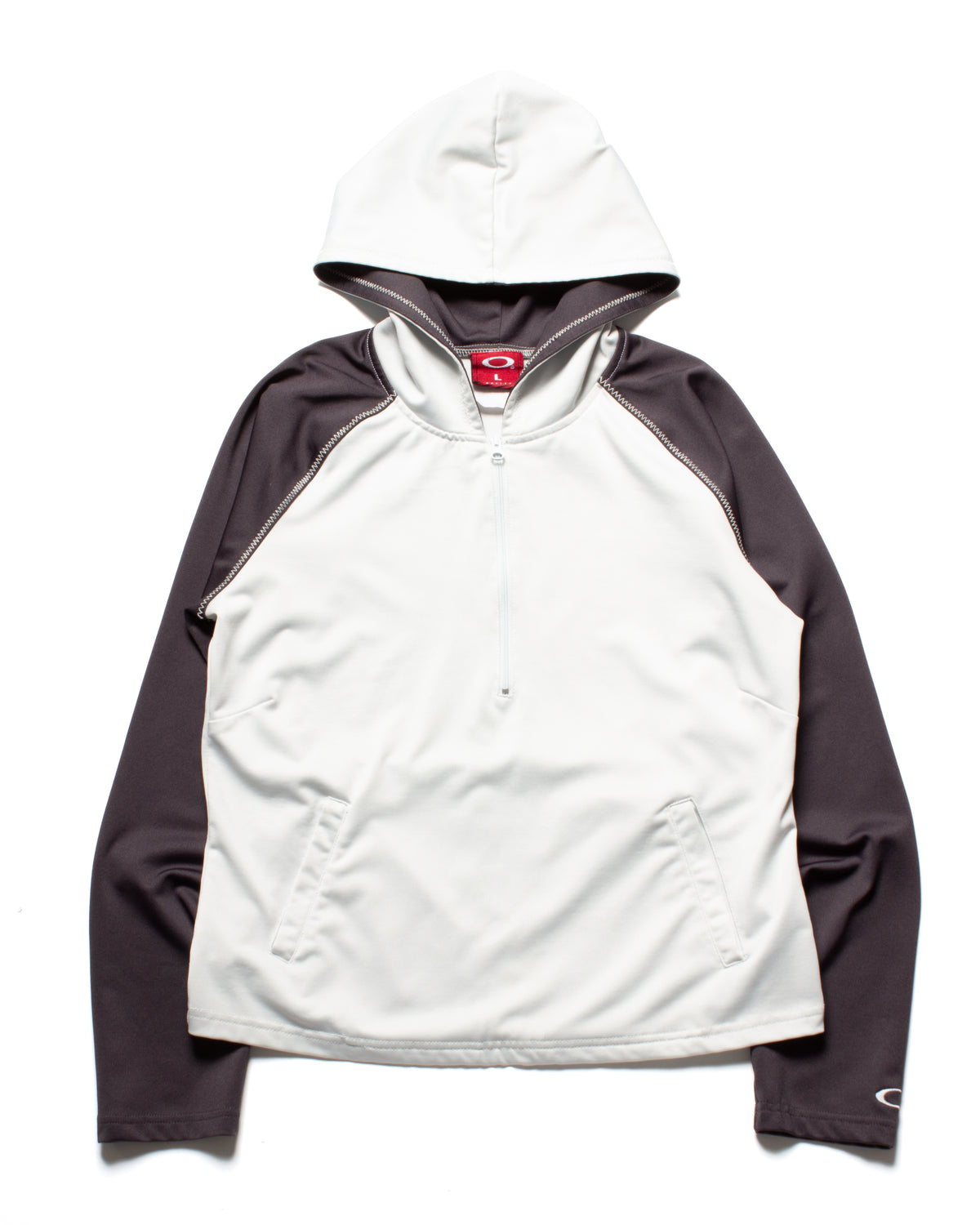 2000's Oakley Half Zip Hoodie (L)