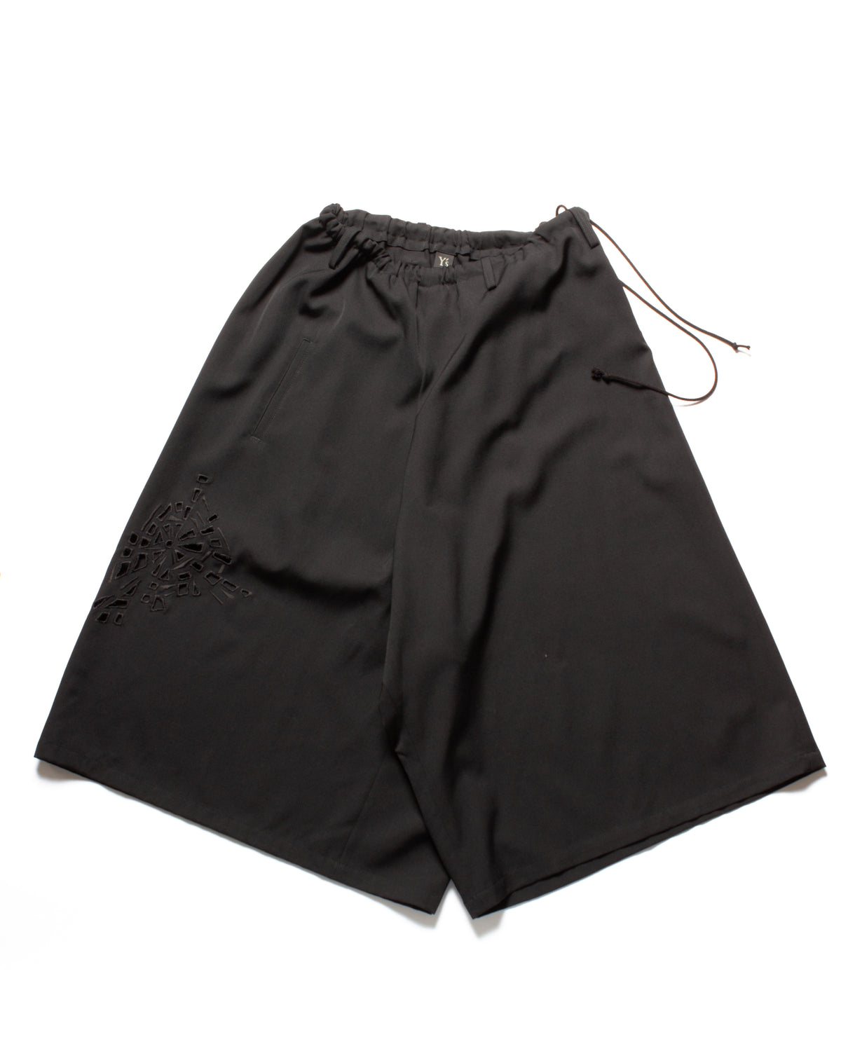 SS19 Y's Snowflake Cutout Culottes (1)