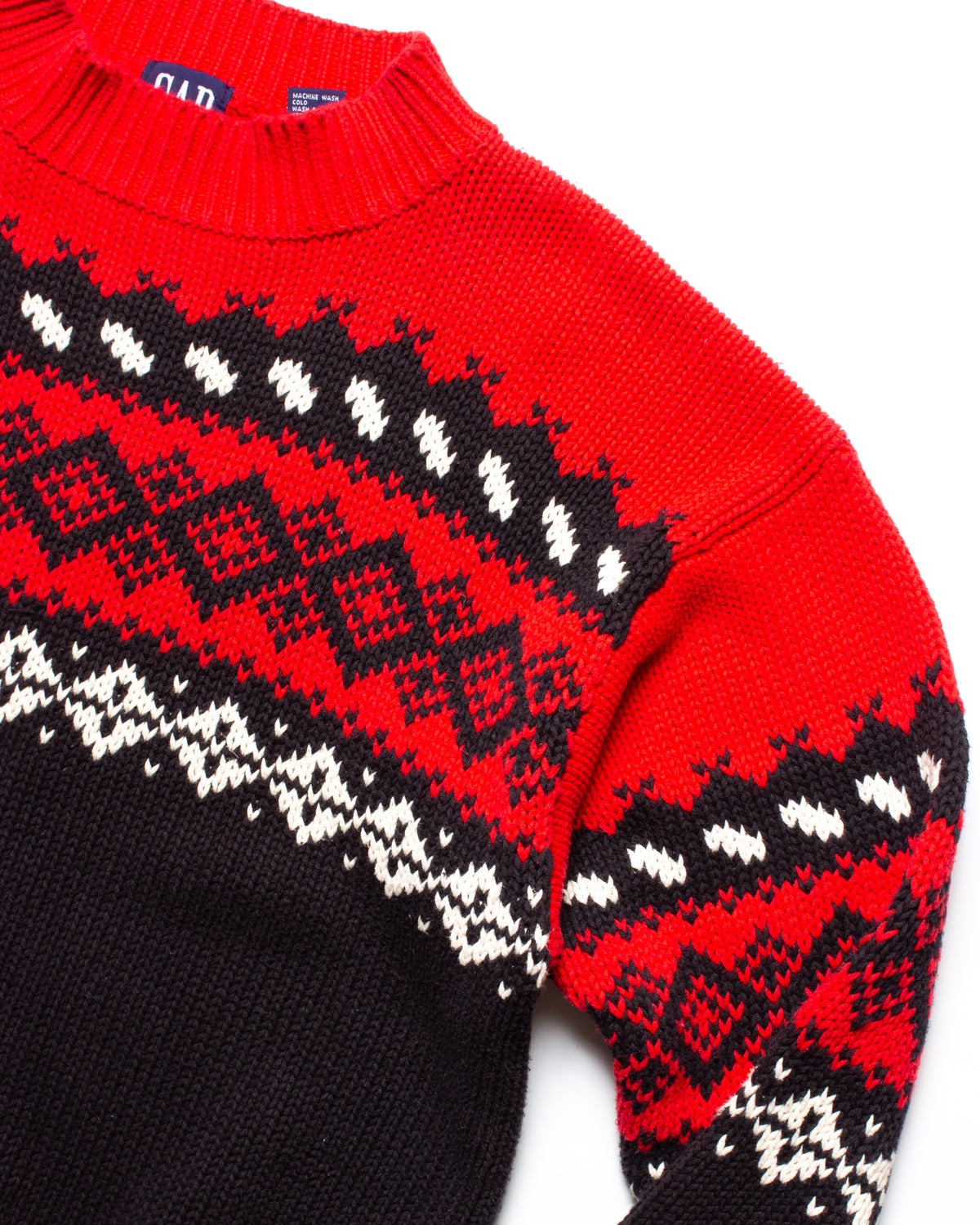1990's GAP Cotton Nordic Knit (M)
