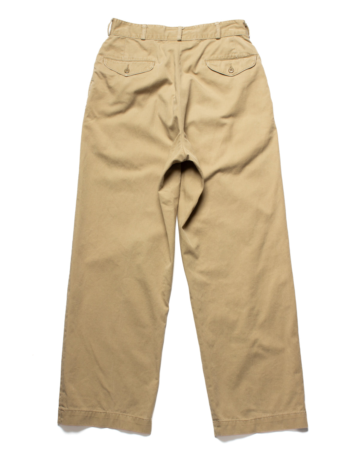 1957 Khaki Officer Chino Trousers (28)