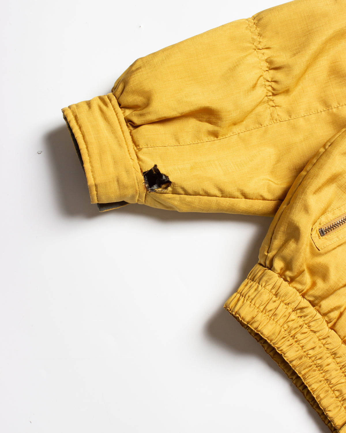 1980's Pia Sports Asymmetric Placket Bomber (S)