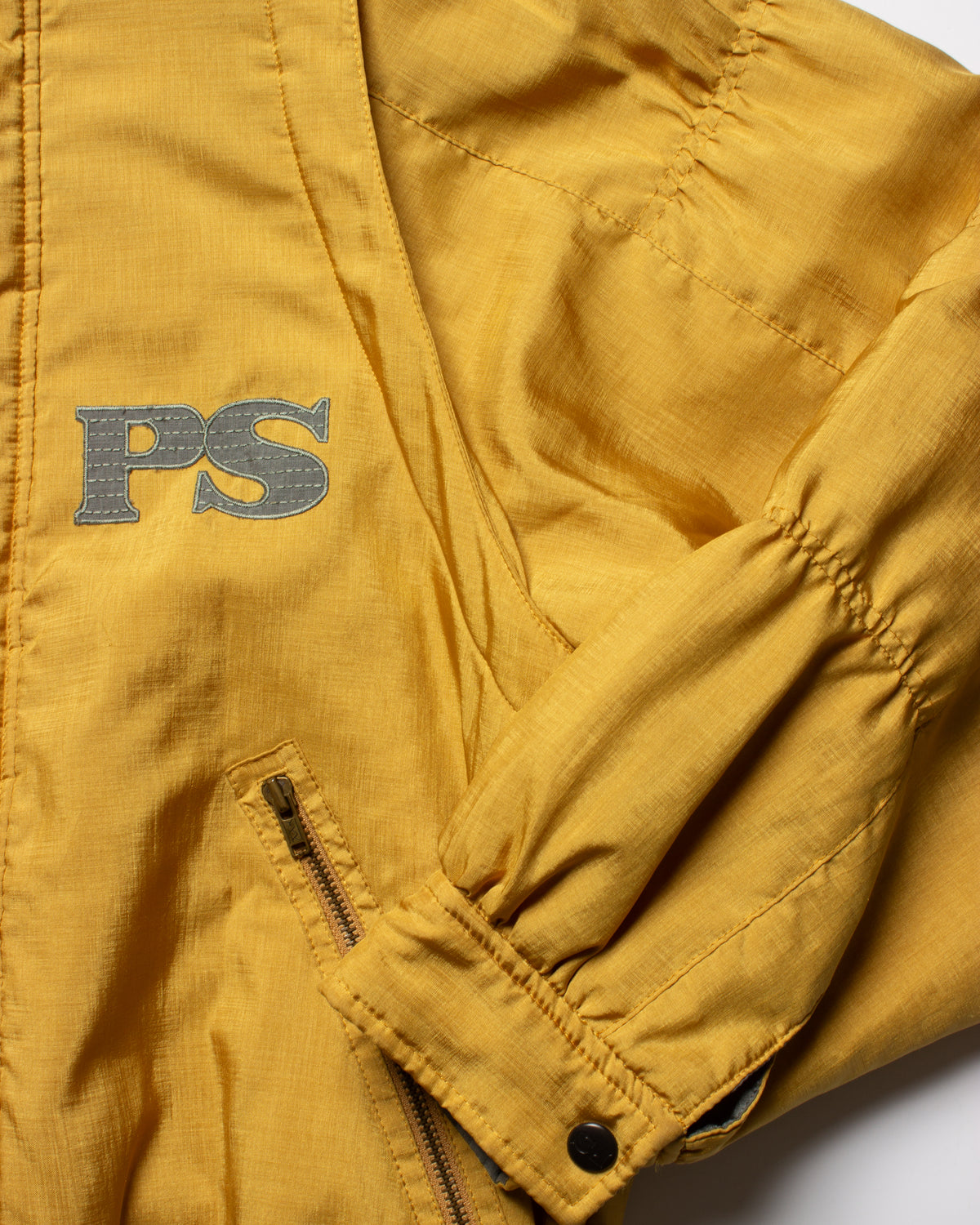 1980's Pia Sports Asymmetric Placket Bomber (S)