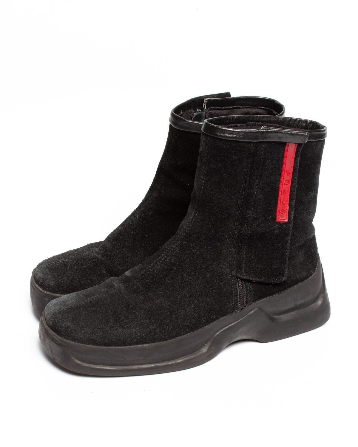 Vintage Prada Sport Suede Boots (38)