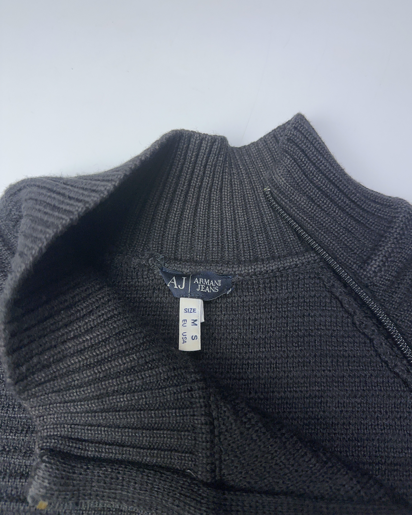 Armani Jeans Side Zip Knit (S)