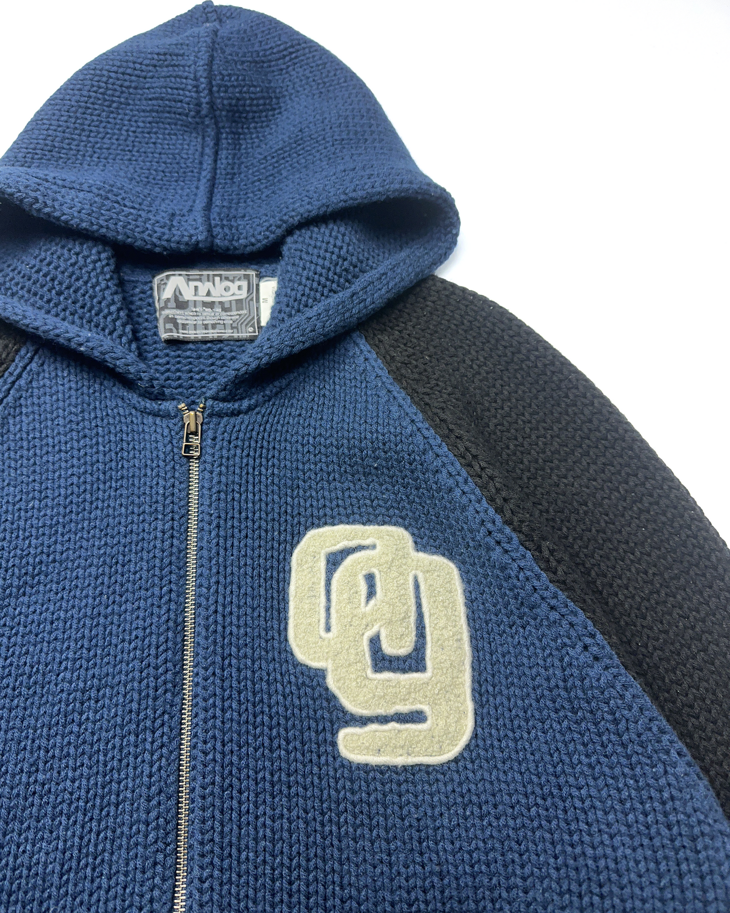 00's Burton Analog Knit Hoodie (M)