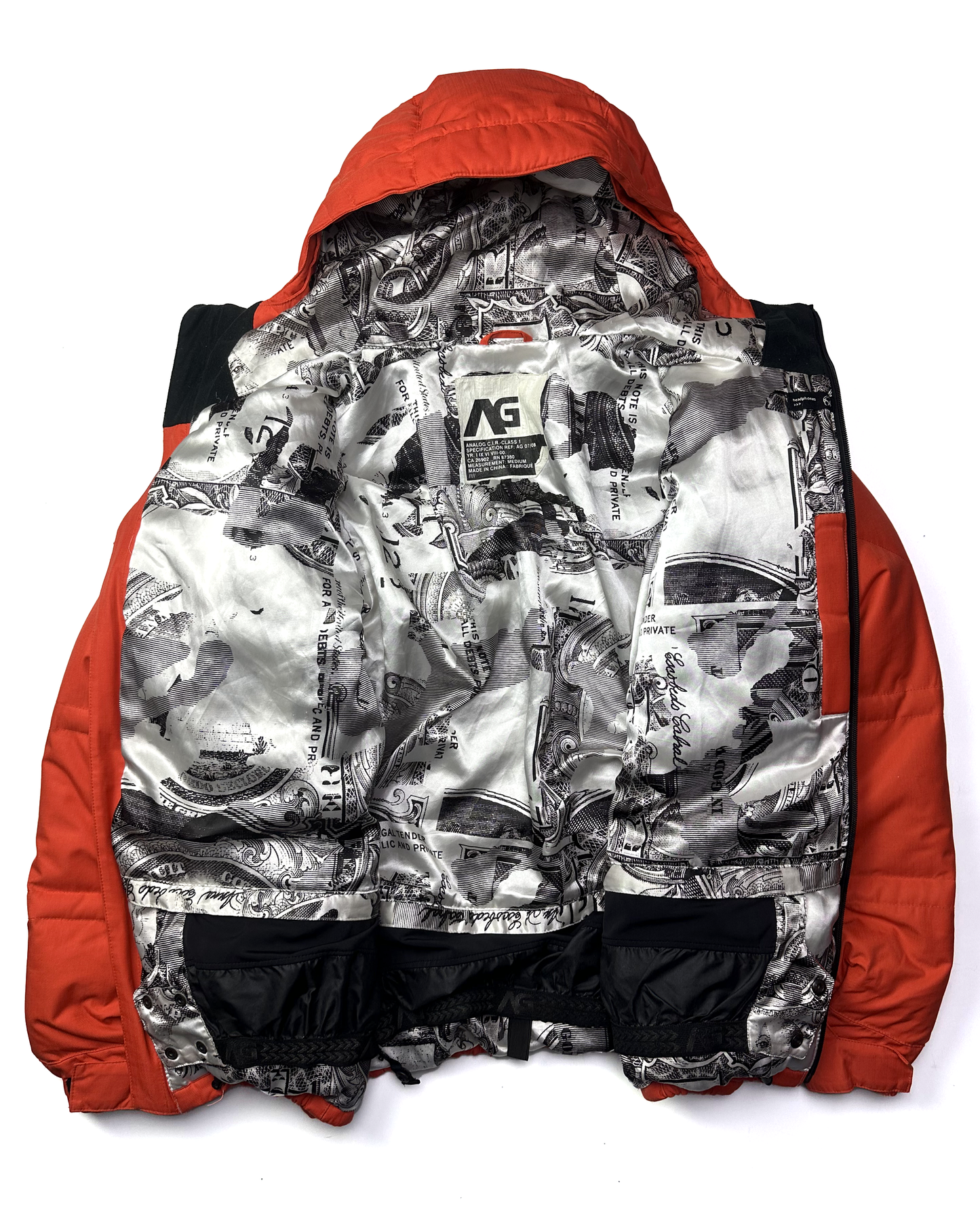 2007 Burton Analog Duck Down Geiger Jacket (M)