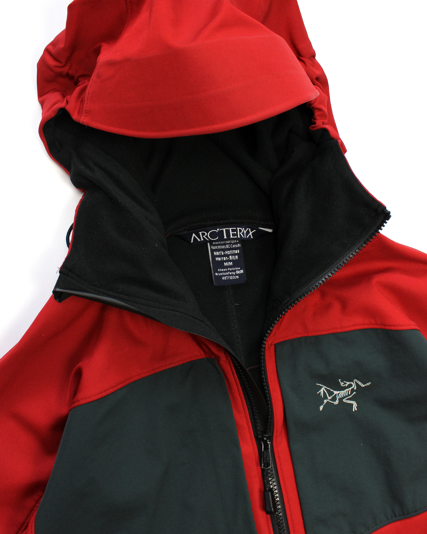 2004 Arc'teryx Gamma MX Hoodie in Sangria (M)