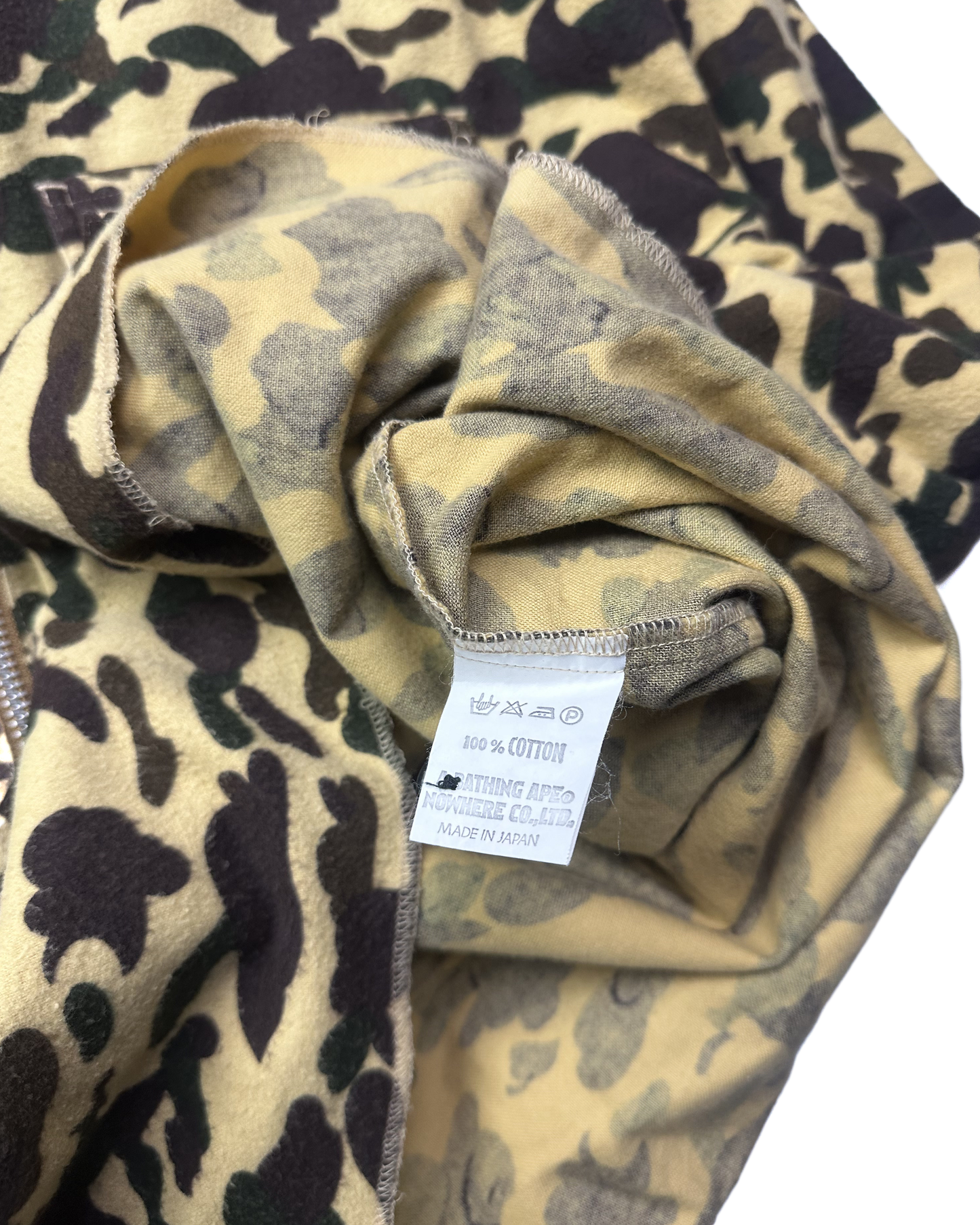 90's Bape Camo Chamois Shirt (L)