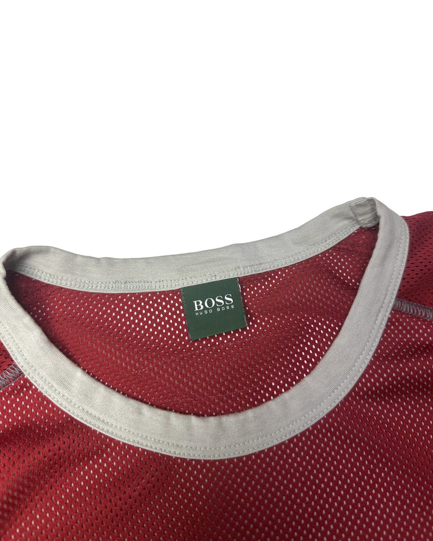 00's Hugo Boss Mesh Tech Tee (L)
