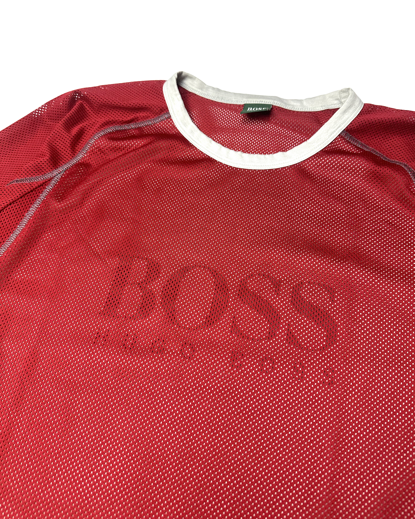 00's Hugo Boss Mesh Tech Tee (L)
