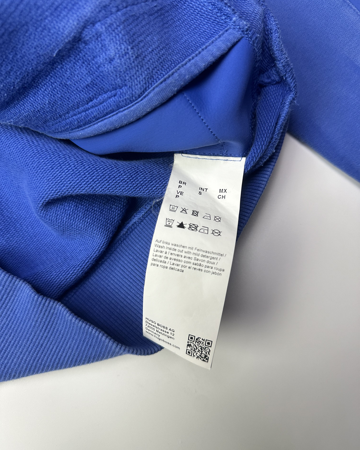 00's Hugo Boss Paneled Zip-Up (S)
