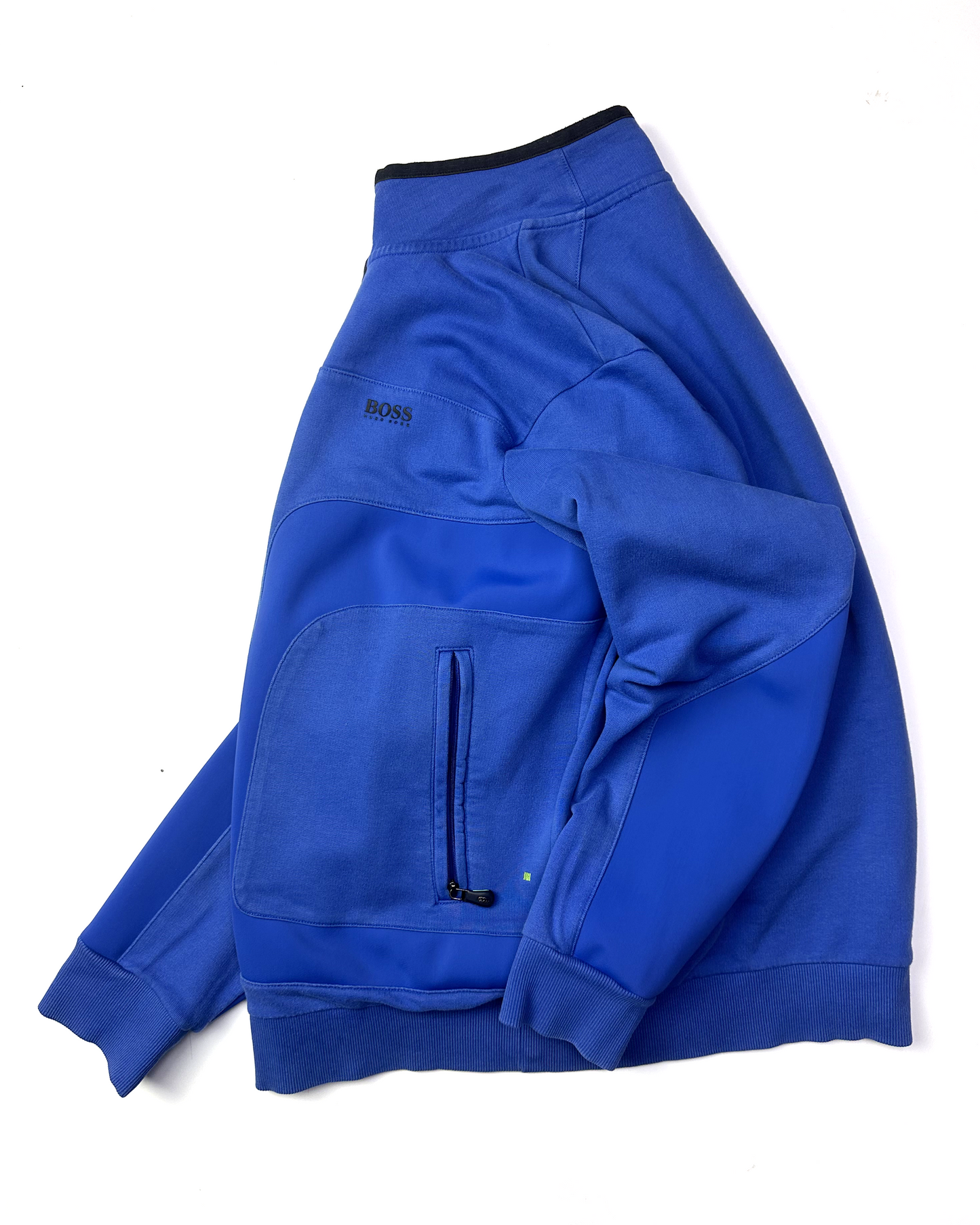 00's Hugo Boss Paneled Zip-Up (S)
