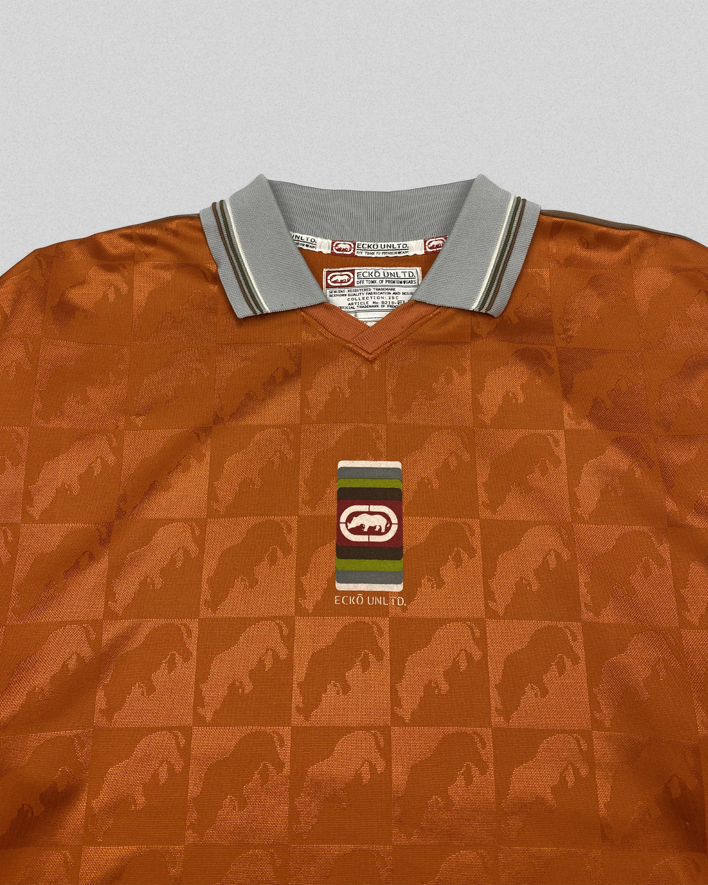 00's Ecko Collared Jersey (L)