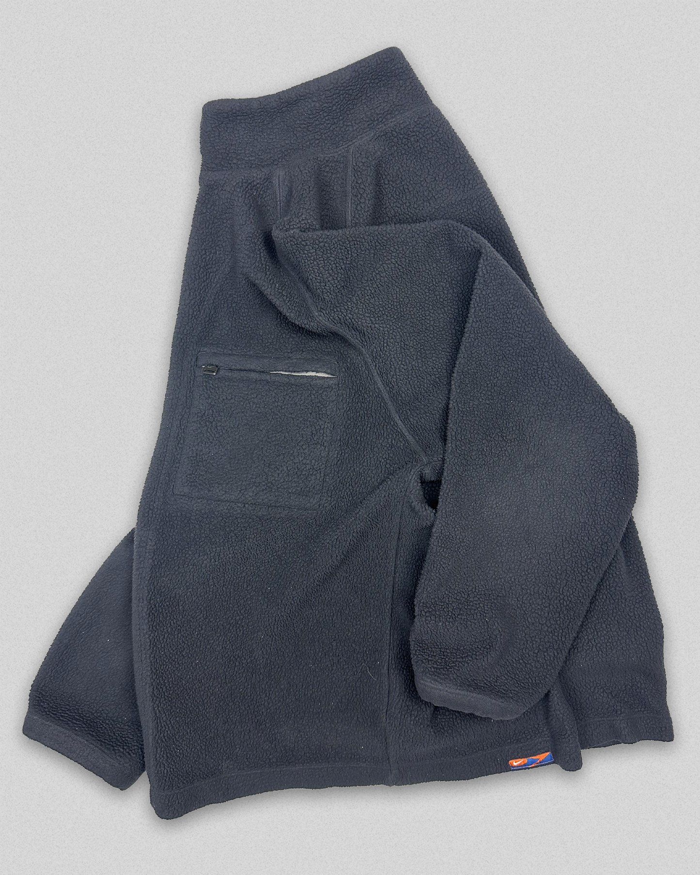 2000' Nike Sherpa Fleece Zip-Up (L)