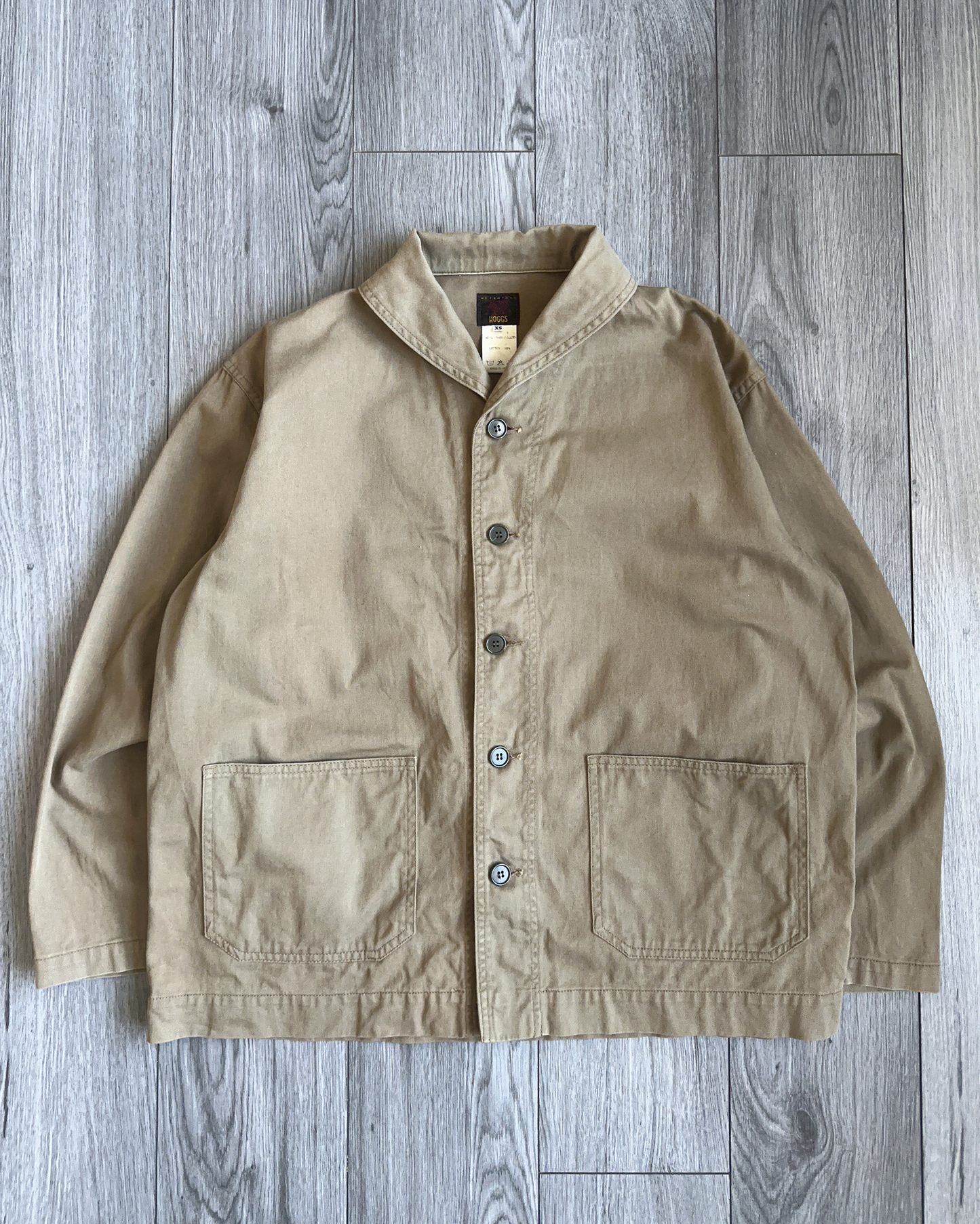 90's HOGGS USN Shawl Collared Jacket (S)