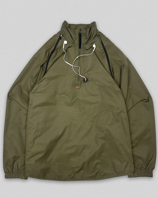 00's Nike Morse Code 2n1 Convertible Jacket (M)