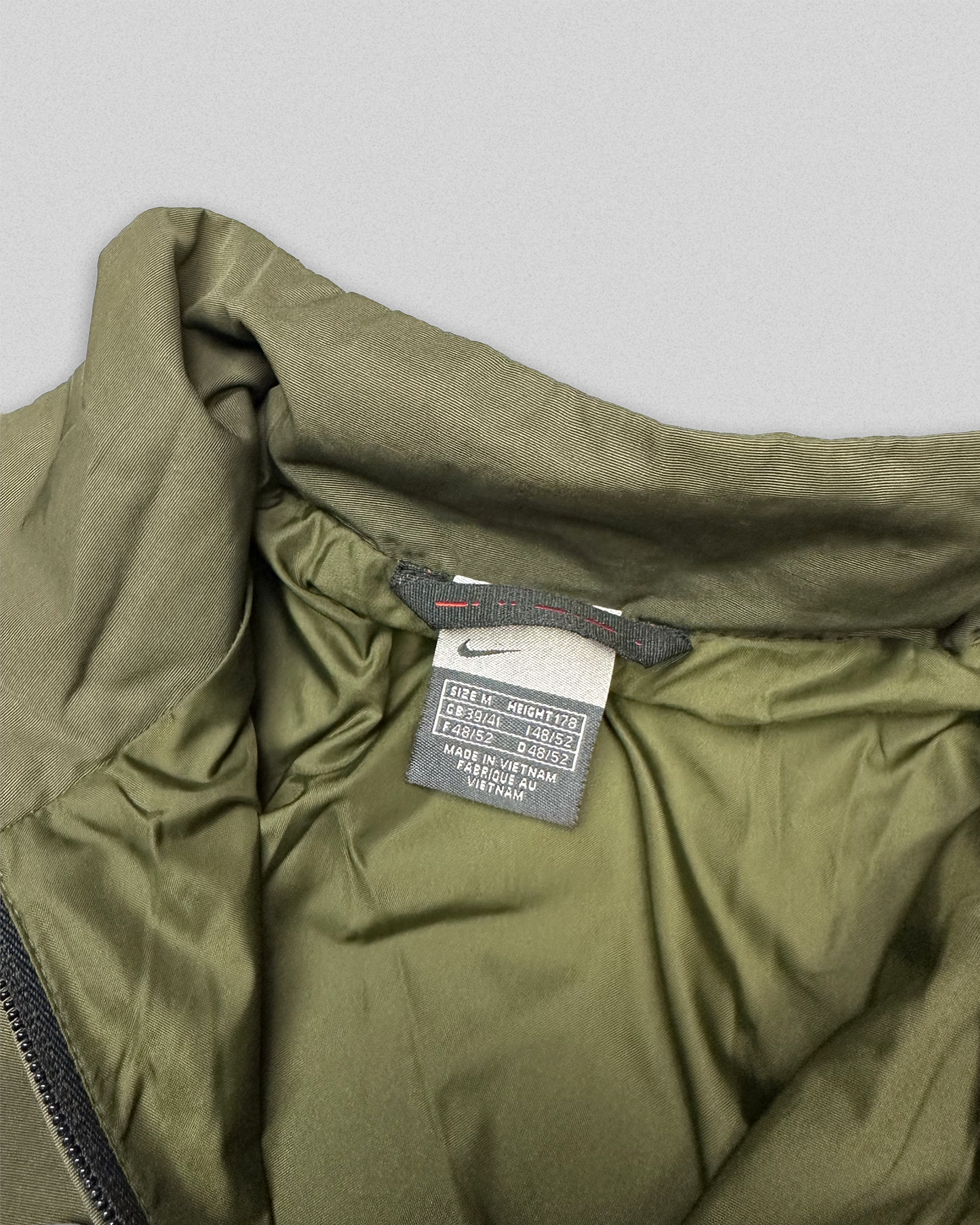 00's Nike Morse Code 2n1 Convertible Jacket (M)