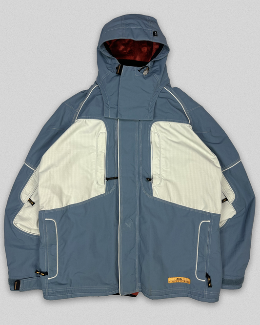 00's Oakley Software 2n1 Contrast Stitch Parka (L)