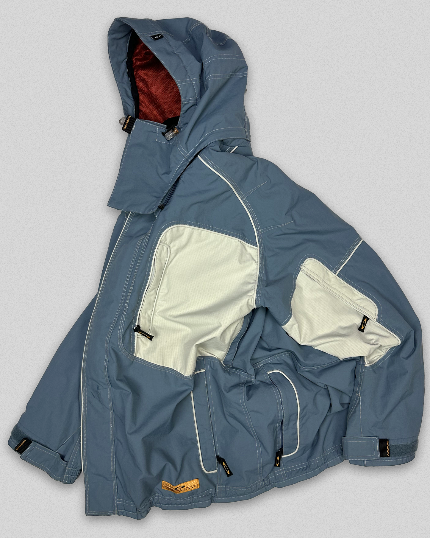 00's Oakley Software 2n1 Contrast Stitch Parka (L)