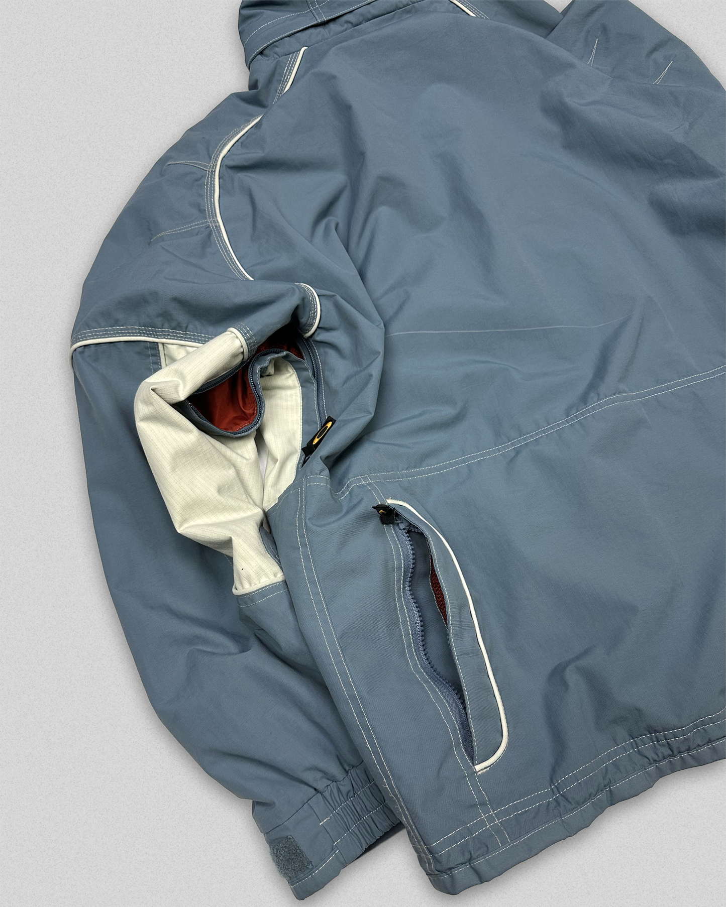 00's Oakley Software 2n1 Contrast Stitch Parka (L)