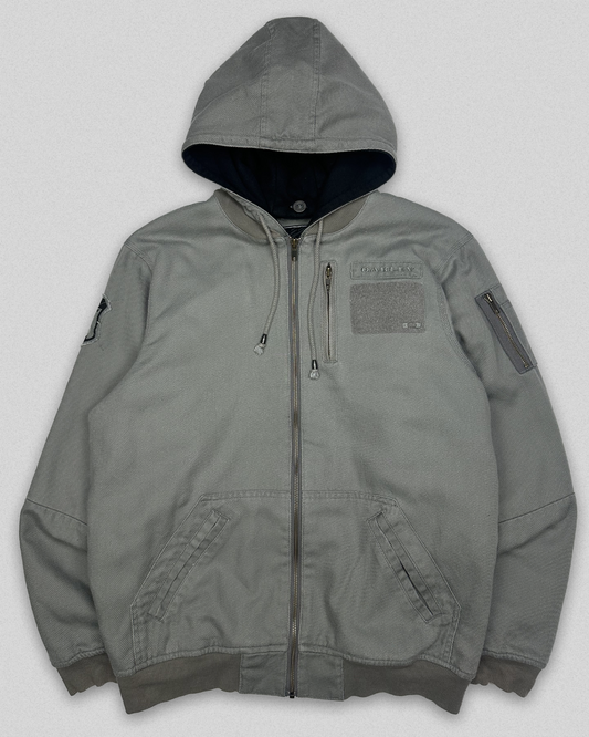 2011 Oakley Hooded Bomber Jacket (M)