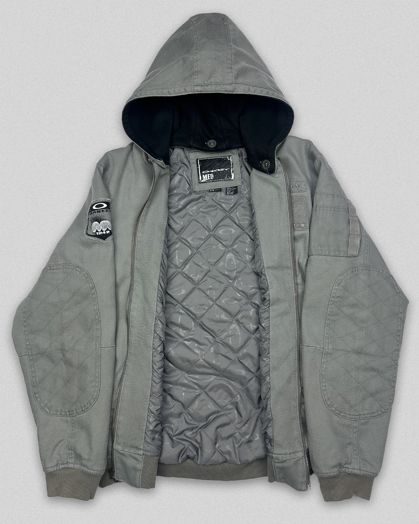 2011 Oakley Hooded Bomber Jacket (M)