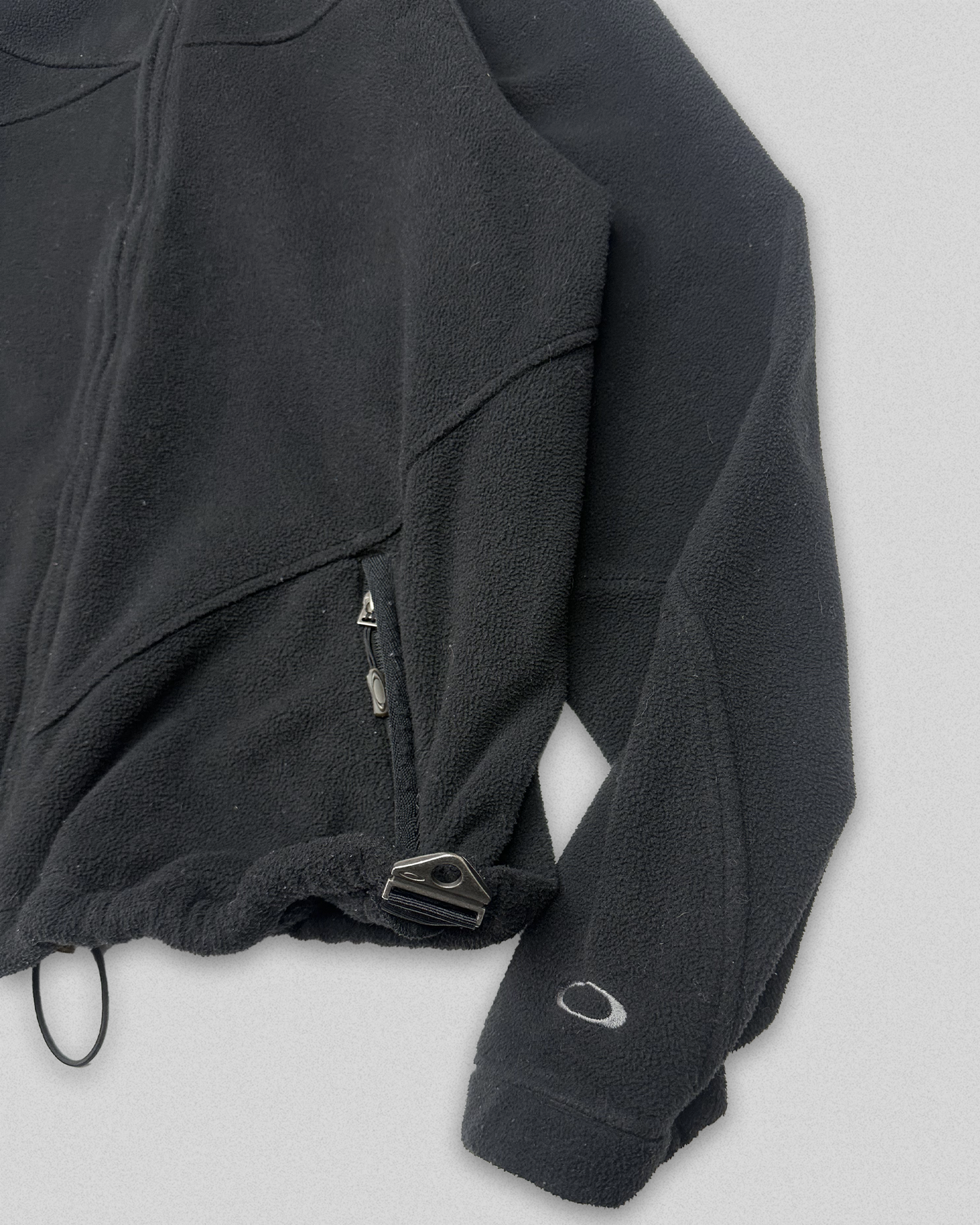 08' Oakley Fleece Zip-Up Hoodie (M)