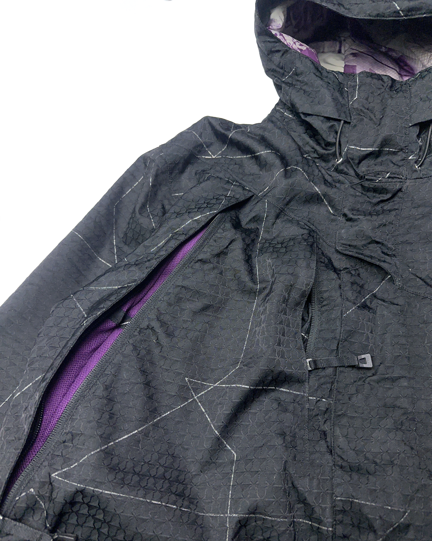 2009 Oakley Geometric Pattern Insulated Jacket (L)