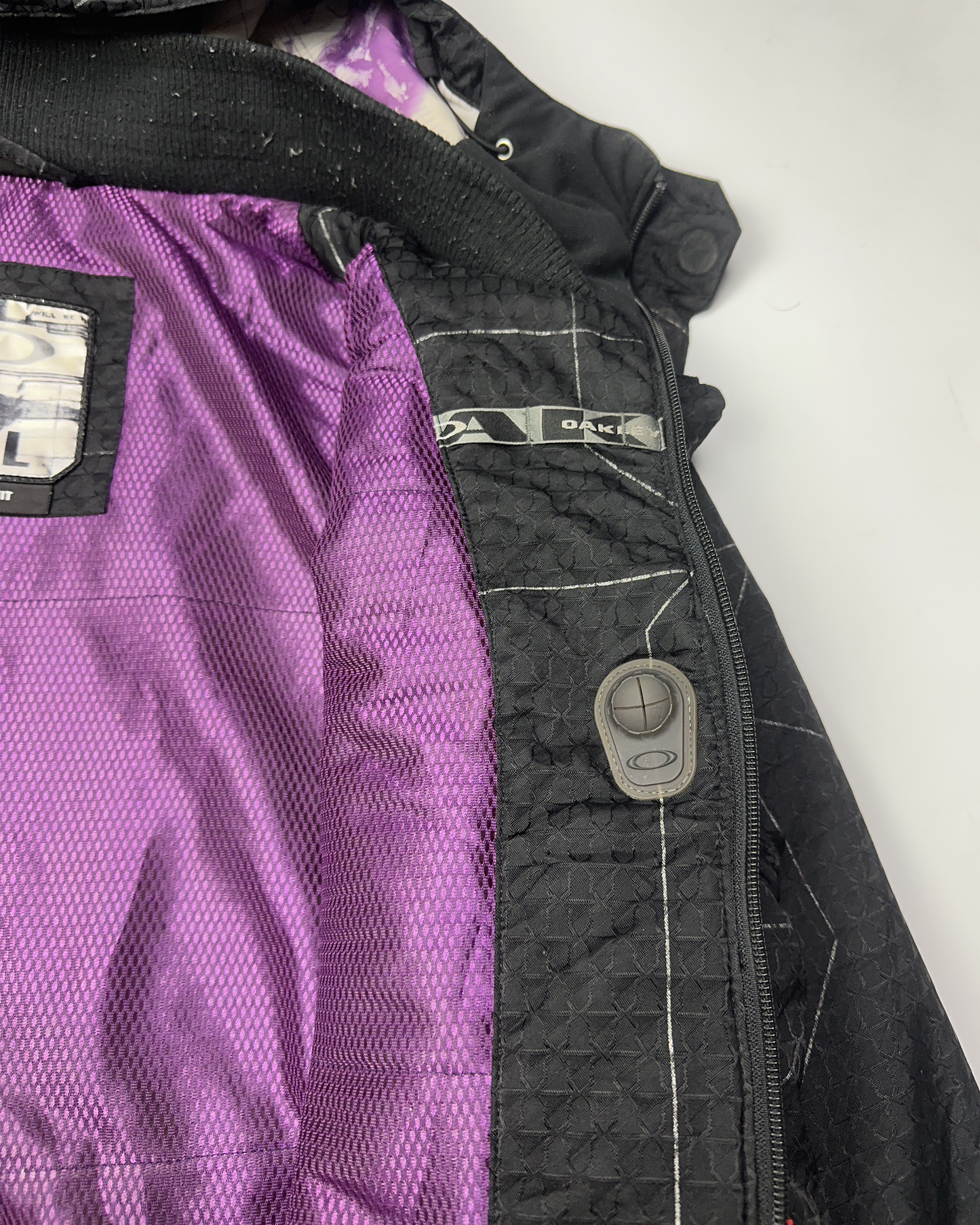 2009 Oakley Geometric Pattern Insulated Jacket (L)