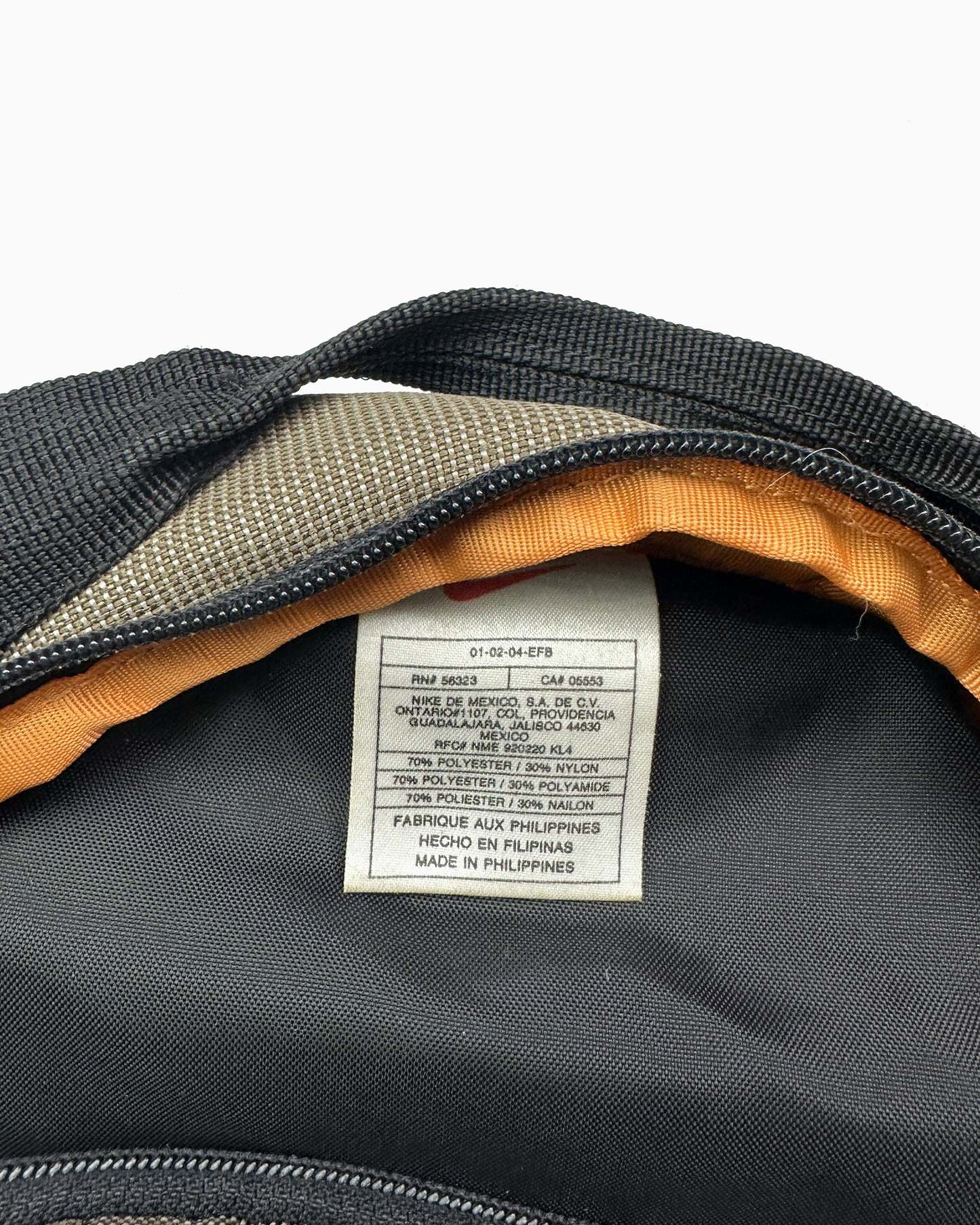 2001 Nike Olive Backpack