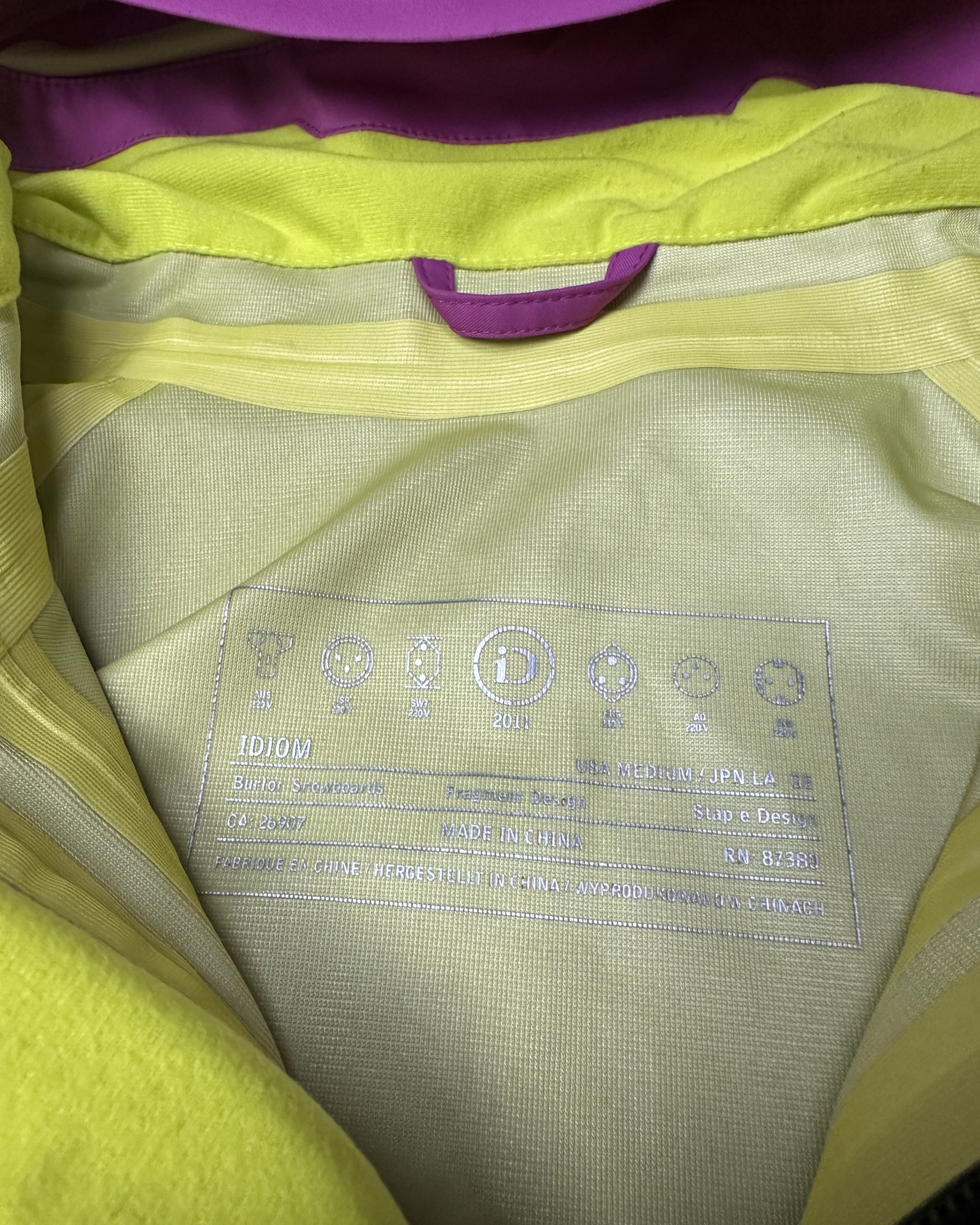 2011 Burton iDiom 3L Jacket (M)