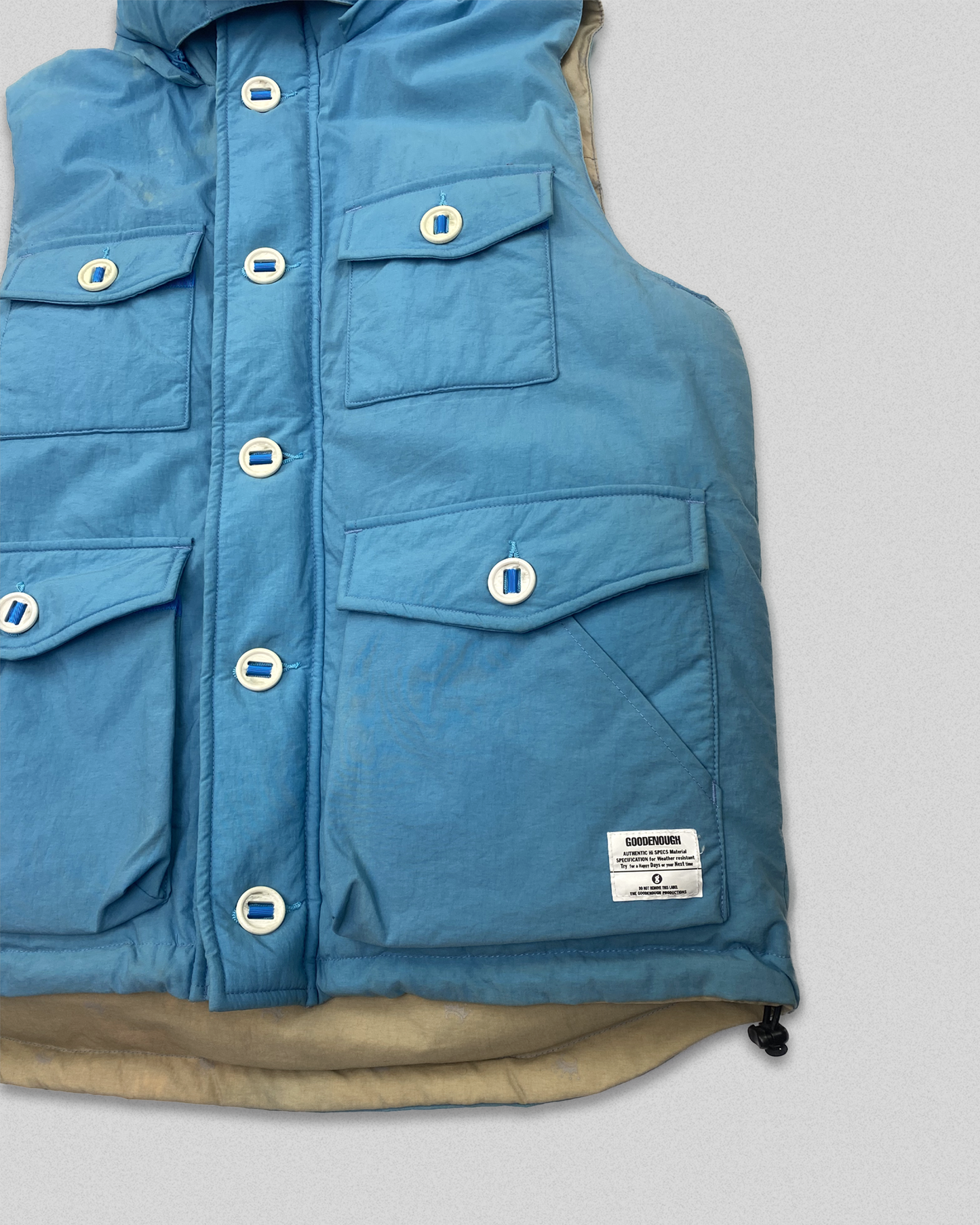90s Good Enough Down Vest (L)