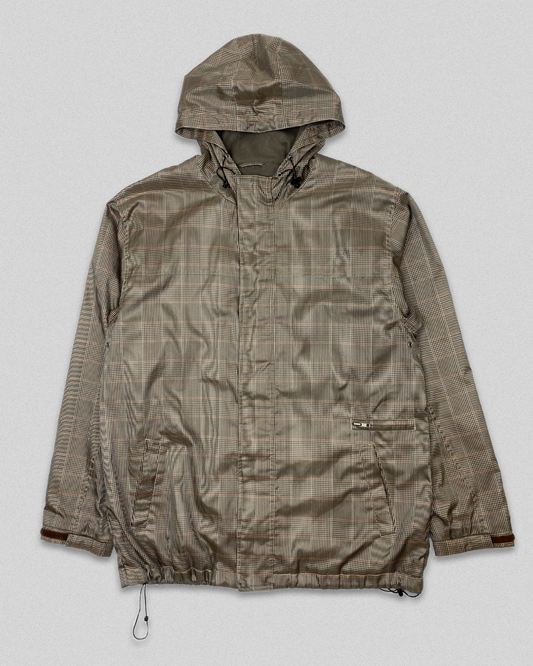 90s Stussy Plaid Windbreaker (L)