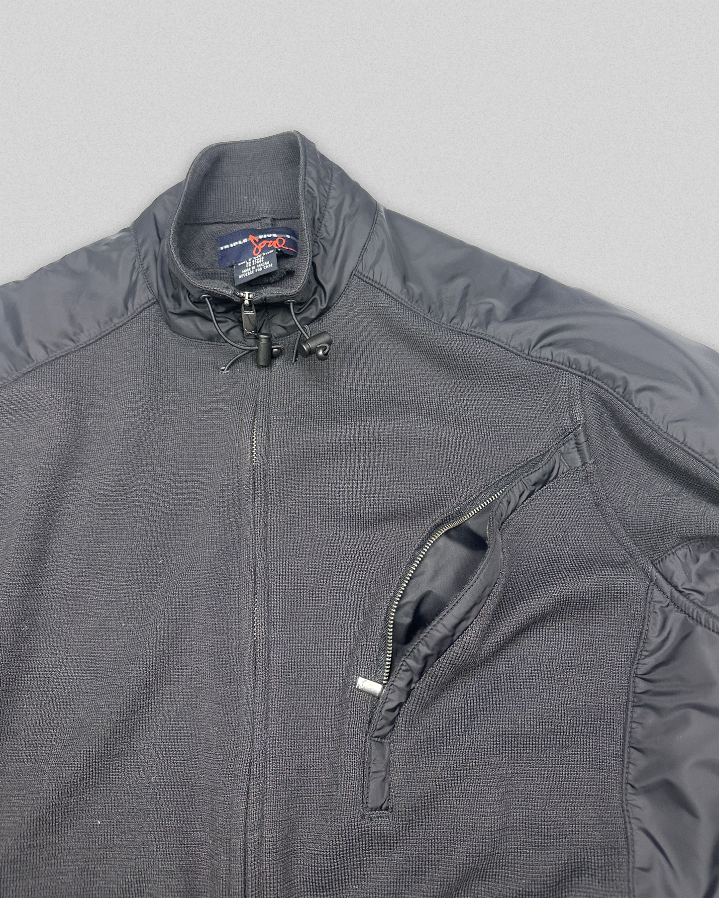 00's Triple 5 Soul Wool Zip-Up (L)